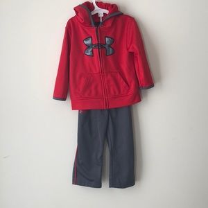Under Armor 2PCs outfit-  Red & Grey